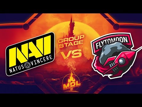 NaVi vs FlyToMoon Game 2 - MDL Paris Major CIS Qualifiers: Group Stage