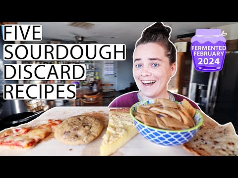 A Day Of Sourdough Discard Recipes | #fermentedfebruary2024 | Fermented Homestead