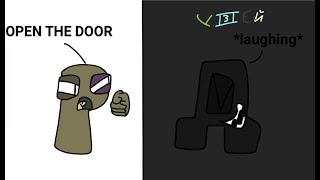 Mr Squidward Open the door meme (For @harryshorriblehumor) (Russian alphabet lore reloaded)