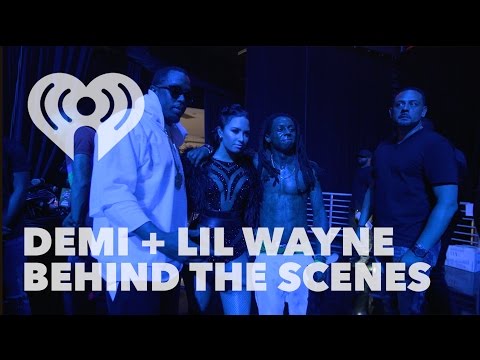 Demi Lovato & Lil Wayne Collide Backstage