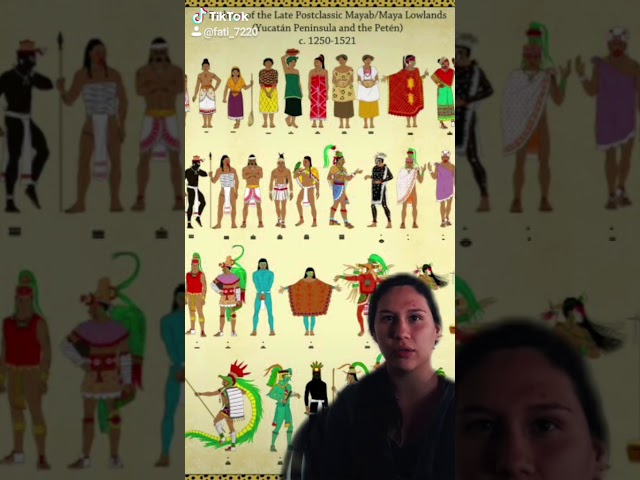 Vídeo relacionado con Dysmad Disfraz Ceremonial Civilización Maya, Traje Tradicional para Hombre y Mujer, Varias Tallas, Vestuario Histórico (HOMBRE, Talla única M/L)