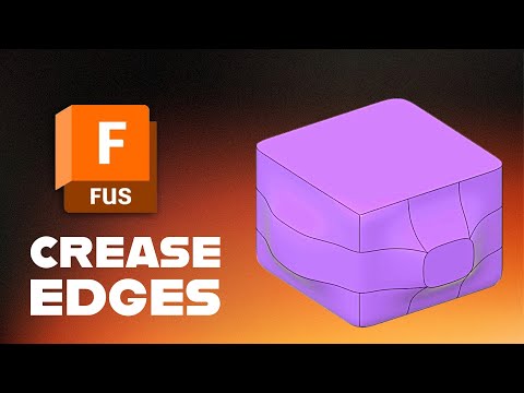 Fusion 360 T-Splines: Crease vs Uncrease Edges Tutorial with Zebra Analysis