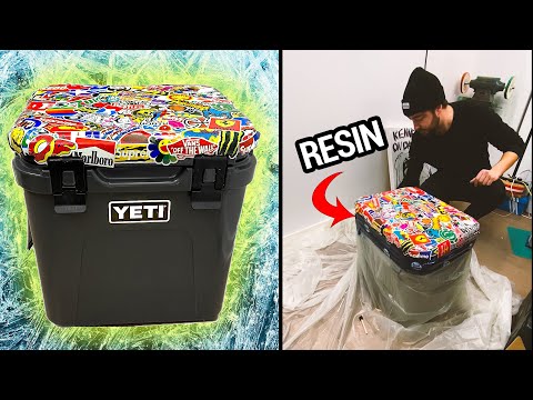 YouTube video about: What are yeti stickers made of?
