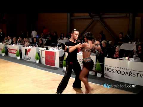 Andrey Zaytsev - Elizaveta Cherevichnaya, Brno Open 2014, WDSF PD latin, semifinal - samba