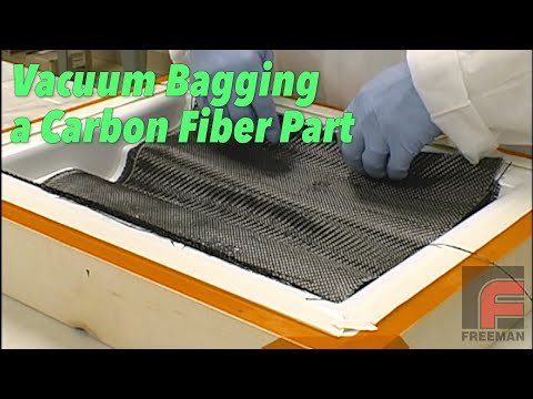 Vacuum Bagging a Carbon Fiber/Composite Part - Complete Video