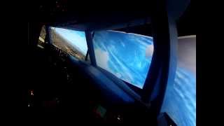 preview picture of video 'Take-off, city tour, and Landing at Budapest, Ferihegy in a B737'