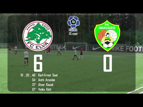 10. voor 2020: FC Elva II - SK Imavere 6:0 (3:0)