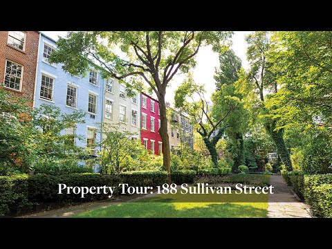 Rare MacDougal-Sullivan Gardens NYC Townhome Tour