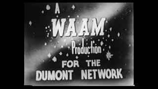 WAAM-TV DuMont Ident(1952)