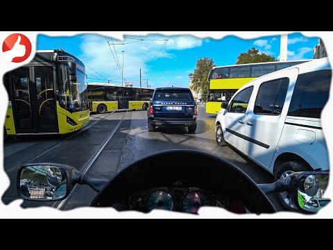 Suzuki Hayabusa în trafic de Istanbul: încercăm să ieșim din oraș
