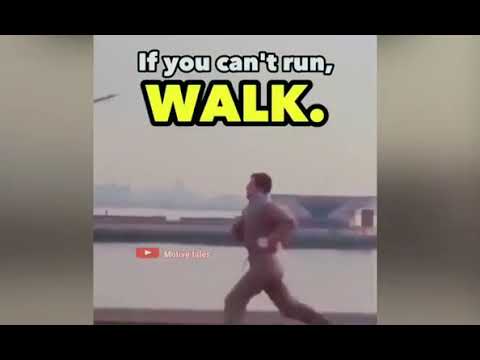 if you can't fly ||run if you can't run walk || if you can't walk crawl 💯