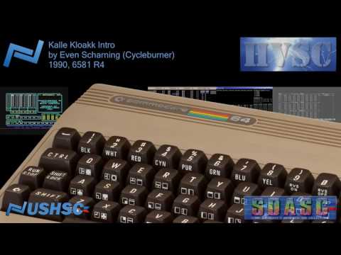 Kalle Kloakk Intro - Even Scharning (Cycleburner) - (1990) - C64 chiptune