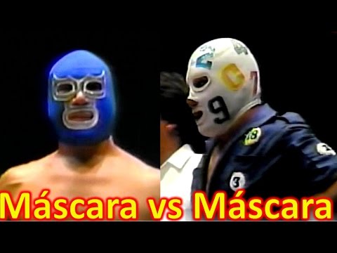 Blue Demon vs El Matemático (máscara vs máscara)