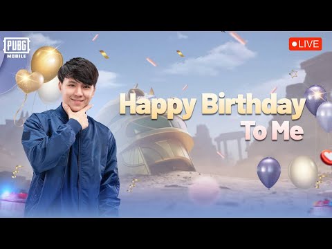 🔴LIVE - Surprise Birthday Room လေးတီးကြမယ်ဗျို့ 🤩🥳 #pubgmobile