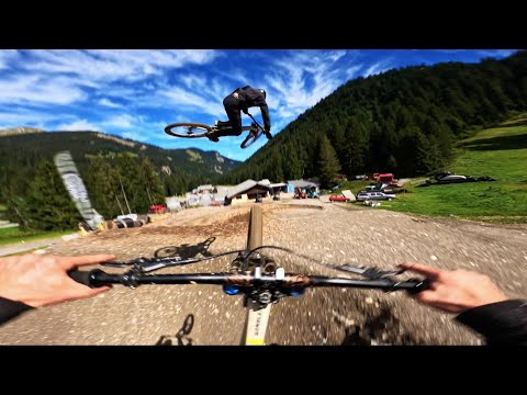 Chatel Bikepark / Vink Line, Ric Rac & Fluid tracks with Mateo Verdier