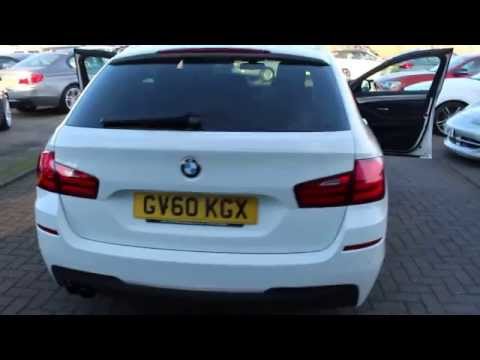 BMW 520D M Sport Touring Finished In Alpine White At Rix Motor Company