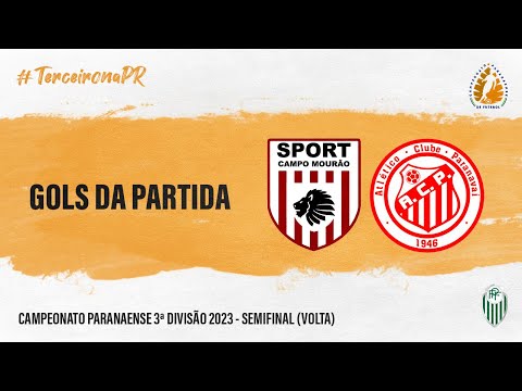 GOLS DA PARTIDA | CAMPO MOURÃO 2 X 0 AC PARANAVAÍ
