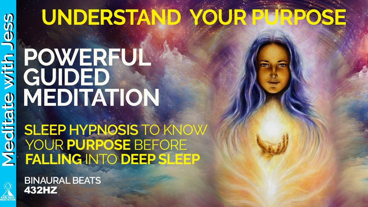 SEE and FEEL Your SOUL'S PURPOSE. Sleep Hypnosis/Guided Meditation. Travel With Your Intuition.