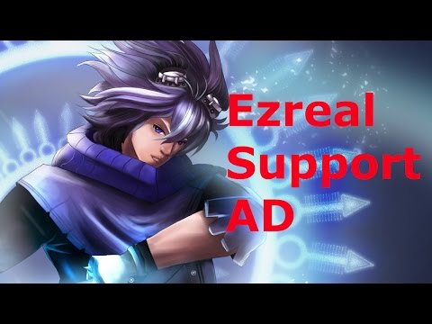 Ezreal SP ad Season6 - Ezreal Support || Best Gameplay Funny