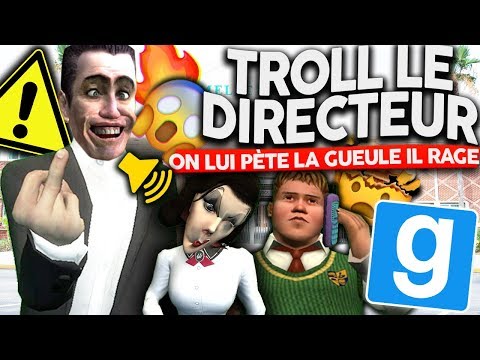 TROLLER UN GROS KIKOO DIRECTEUR ! L'ADMIN N'ARRIVE PAS A ME BAN ! PTDRR ! - GMOD SCHOOL RP