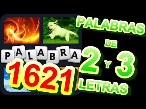 Soluciones de 2 y 3 Letras. Niveles 1 a 1621 - 4 Fotos 1 Palabra. Todas Respuestas