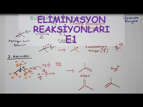 ORGANİK KİMYA|Eliminasyon Reaksiyonları E1