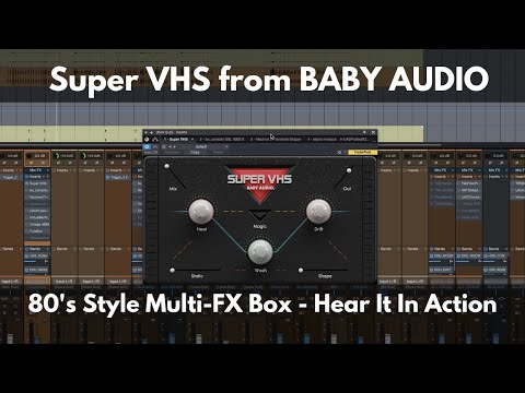 Super VHS from BABY AUDIO | 80's Style Multi-FX Box | Hear It In Action