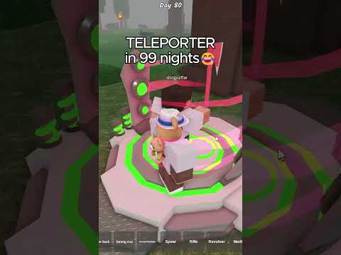 NEW TELEPORTER in 99 Nights in the Forest Roblox Classes Update Speedrun (Story Ending Guide)