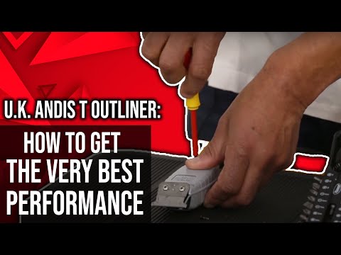 U.K. Andis T Outliner Tension Spring: How To Adjust Them Very Best Performance And Keep It !!