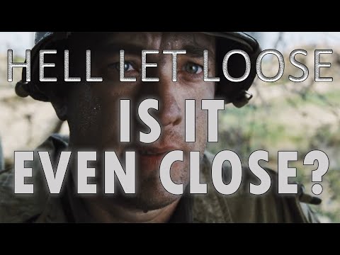 Hell Let Loose Omaha Beach vs. Saving Private Ryan Video