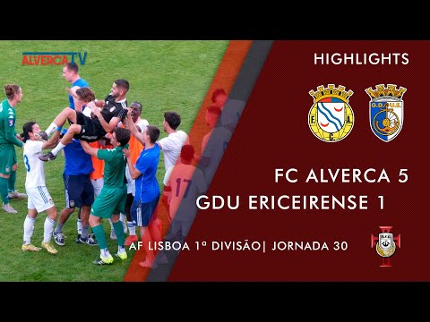 FC Alverca B 5-1 GDU Ericeirense | Highlights