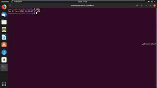 How to get the current date and time in the terminal and set a custom command in Linux