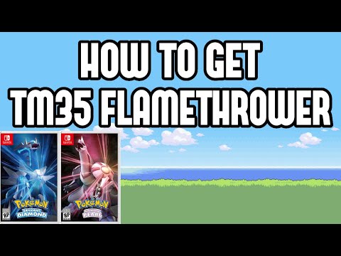 How to Get TM35 Flamethrower in Pokemon Brilliant Diamond & Shining Pearl