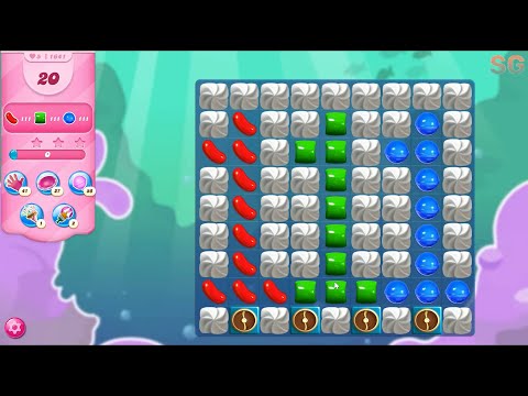 Candy Crush Saga Level 1641 (No Boosters)