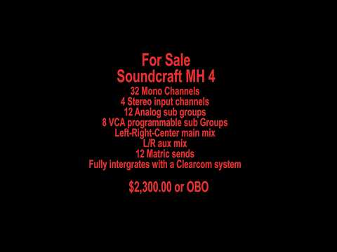 Soundcraft Soundcraft MH4 2000's - Gray image 20
