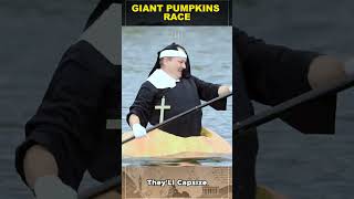 They Race Inside GIANT PUMPKINS! 🎃🚤💥