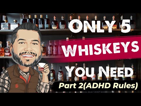 ONLY 5 Whiskeys you NEED in your bar for 2021!