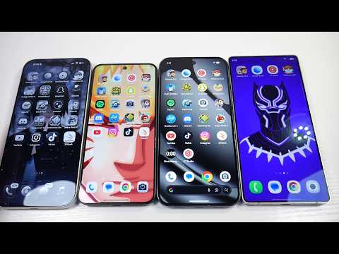 One UI 8.5 VS IOS 26 VS HyperOS 3 VS Pixel Stock Android 16 Animation Test In 2026!