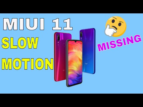 How to Enable Slow Motion in MIUI 11 | Redmi Note 7 PRO Slow Motion | Slow Motion Feature MIUI 11😎