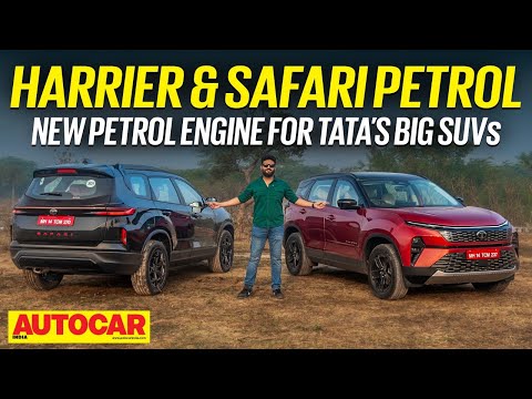 Tata Harrier and Safari petrol review - Change of heart | First Drive | Autocar India