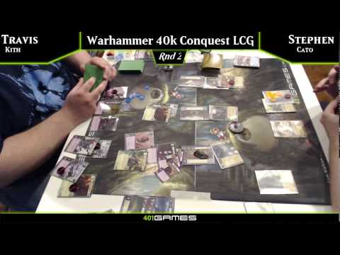 FFG Sunday - Warhammer 40k Conquest - Round 3: Kith vs. Cato (Summer Kit  9/8/15)