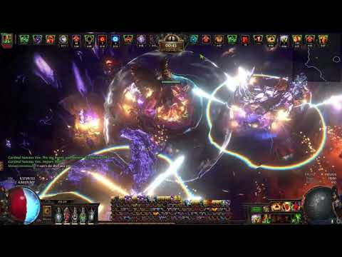 [PoE 3.22] Static Strike Shockwave Slayer - Simulacrum Wave 30 and General Clearspeed