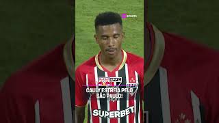 ESTREIA DE CAULY PELO SÃO PAULO! O MEIA ENTROU CONTRA O BRAGANTINO NAS QUARTAS DO PAULISTÃO #shorts