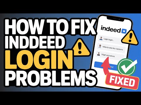 How To Fix Indeed Login Problems Verification And Access Help
