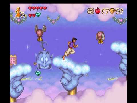 Snes longplay 351 aladdin a