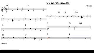 Red Roses for a Blue Lady - Andy Williams 1965 (Tenor Sax Bb) [Sheet music]
