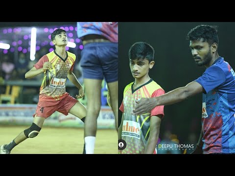 Naji the libero kid🔥Upcoming hero of indian volleyball | outstanding game | Ajith lal, Jerome, akhin