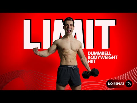 30 Minute FULL BODY DUMBBELL HIIT WORKOUT (🔥BODYWEIGHT + DUMBBELL BURN up to 500 Calories🔥)