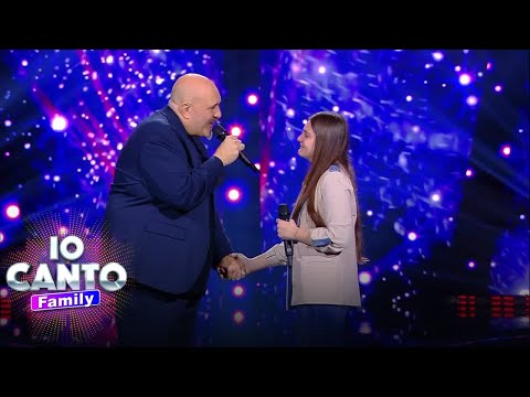 Io Canto Family - Sara e papà Davide in "Amore bello"