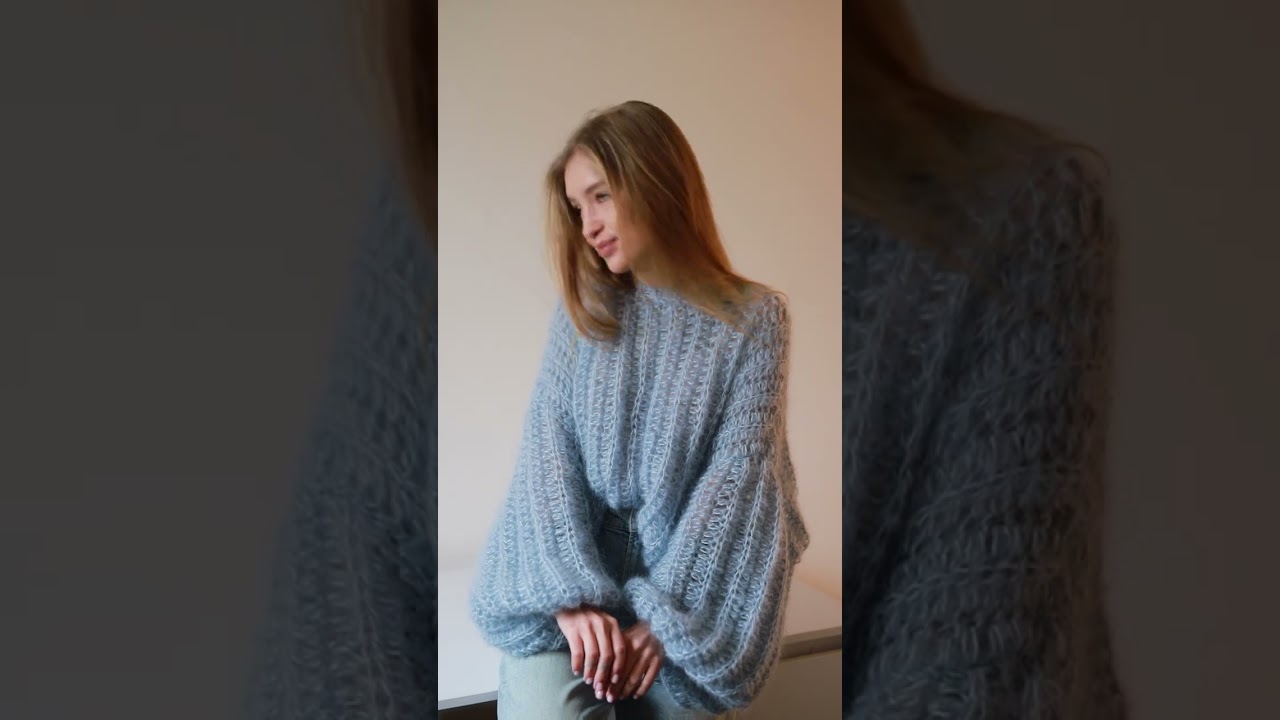 POV: YOU'RE CREATING CLOSING OF YOUR DREAM #crochet #crocheting #mohair